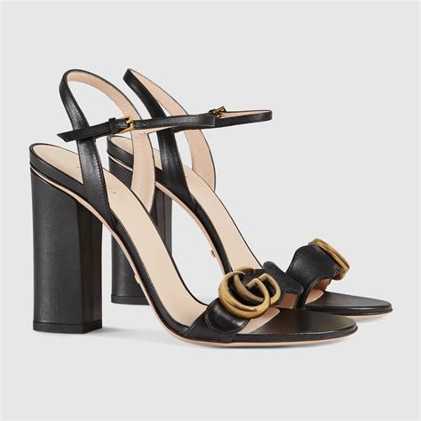 gucci sandalias mujer|gucci sandals women black.